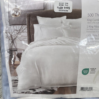 Sky 500TC Wrinkle Resistant Duvet Cover Set, King Blue $390