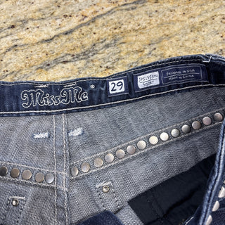 Miss Me Jeans Studs Embroidered Shorts 29