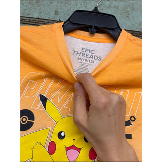 Pikachu Epic threads kids long sleeve size M