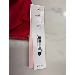 Aqua Panel Tank Top & Midi Skirt One Set Size S