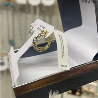 And Now This 18K Gold over brass Earring 2-piece set