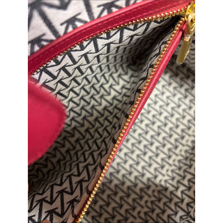 Moncrief London Brooke cherry Red Leather Tote