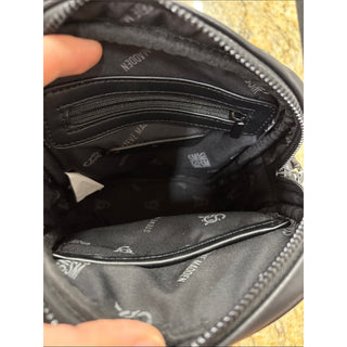 Steve Madden Black Quilted Crossbody Bag