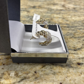 And Now This 18k Gold Over Brass Earrings