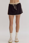 Black Soft Skort