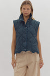 Pine Quilted Vest