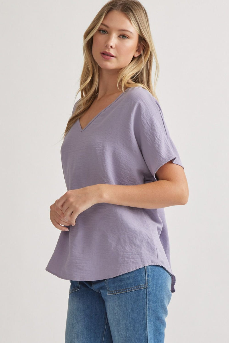 Lavender Airflow Top