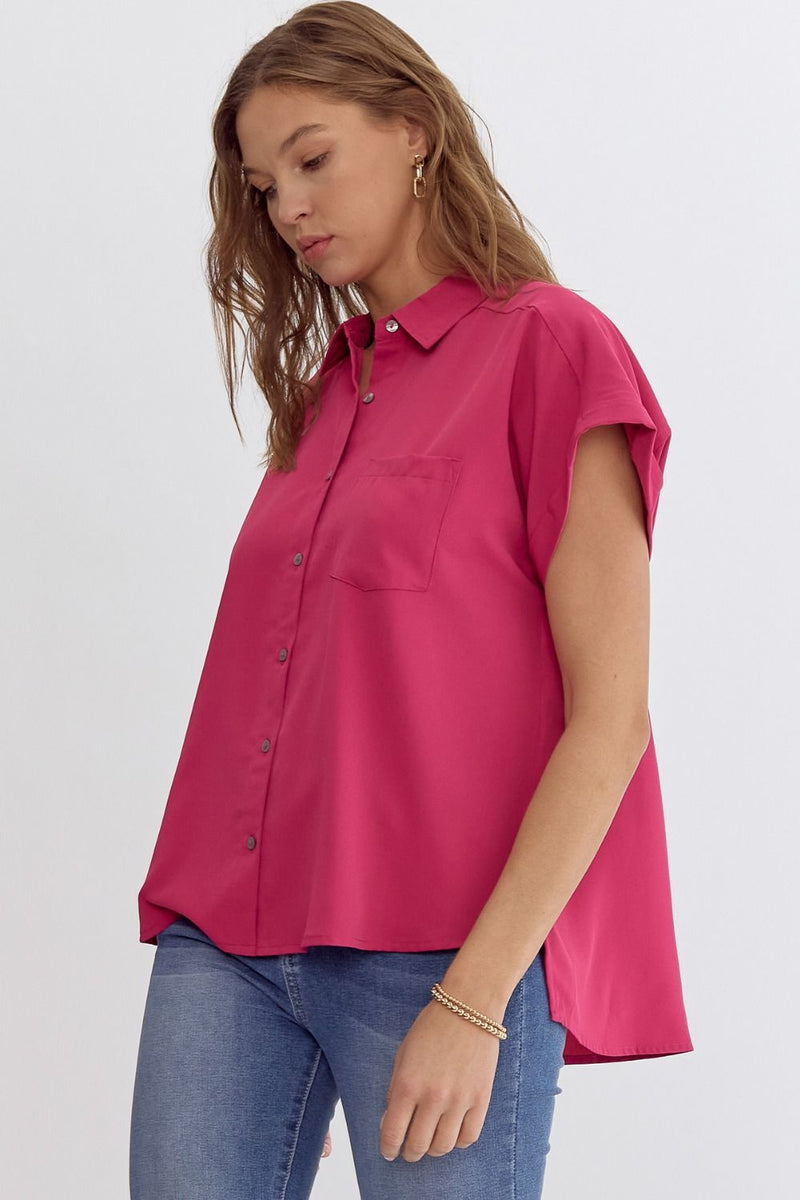 Rachel Button Down Top