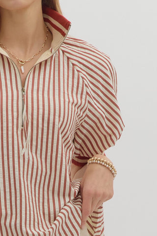 Brick Stripe Top