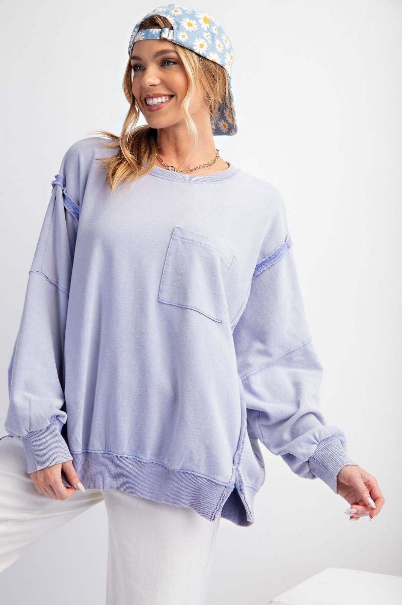 Mineral Washed Pullover