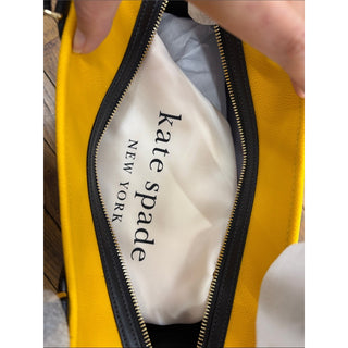 kate spade manhattan Yellow Black Taxi Graphic Tote