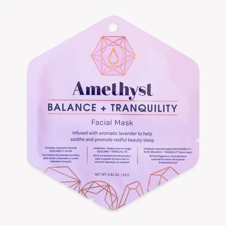 Tranquil Amethyst Inspired Facial Mask