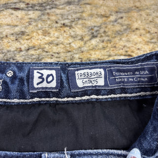 Miss Me Jeans Studs Embroidered Shorts 29