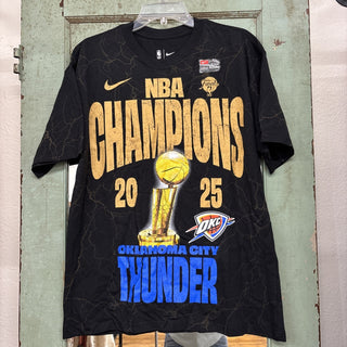 Nike X NBA Adult's Oklahoma City Thunder 2025 T-Shirt Size M