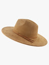 Faux Suede Fedora w/Braided Band