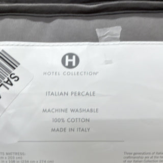 Hotel Collection Italian Percale Cotton 4 pc Sheet Set,Queen $450