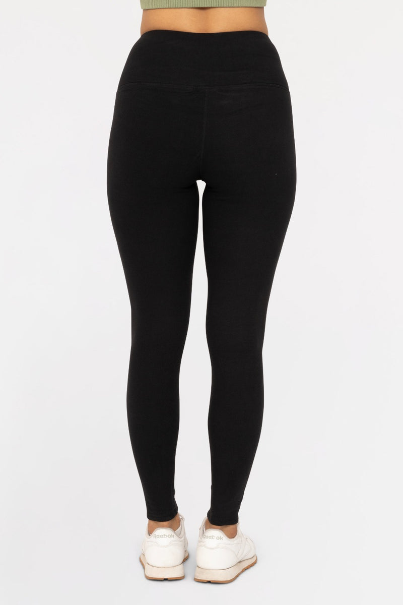 High Waisted Fleece Leggings