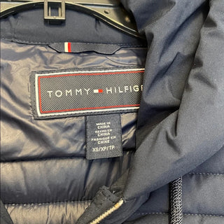 Tommy Hilfiger Women's Puffer Packable Hooded Coat Navy