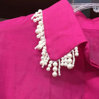 Gracia Pink Pearl Shirt