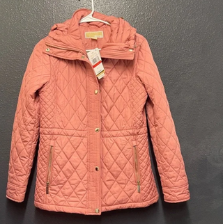 Michael Kors Peach Quilted Jacket