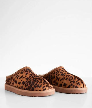 Very G Sparks Leopard Slipper Shoes