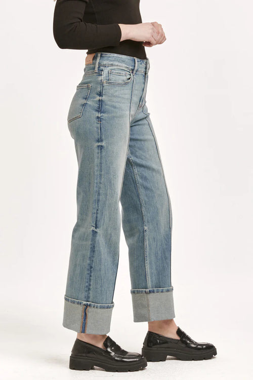 Dear John Cuffed Holly Pioneer Valley Wide Leg Jeans