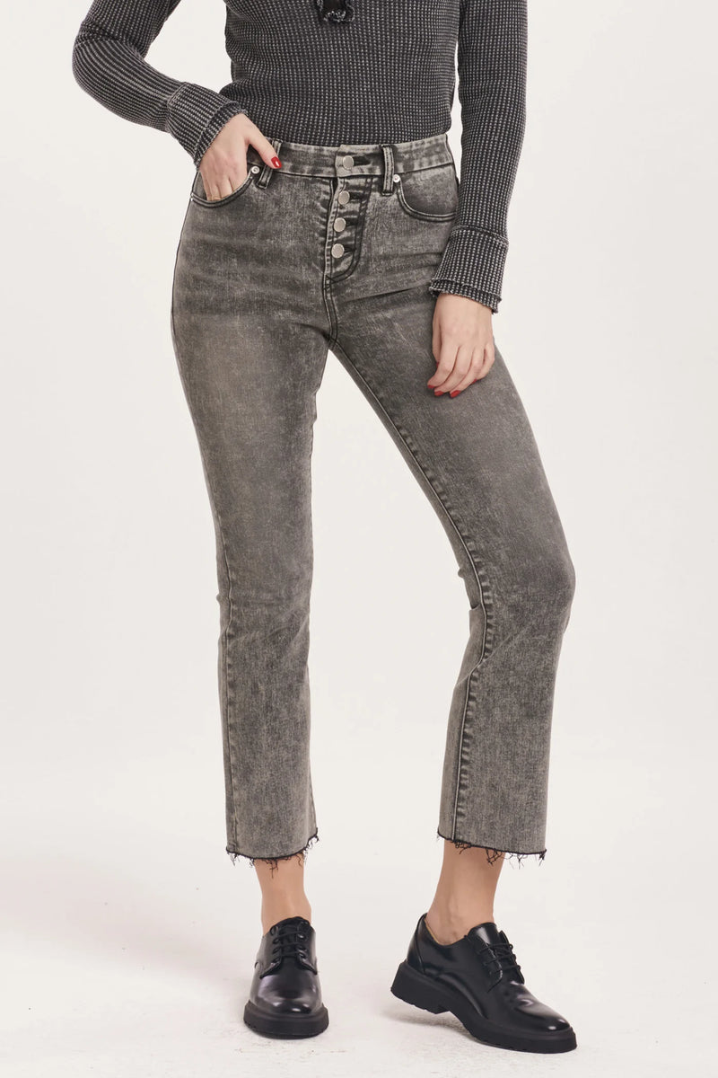 Jeanne Shade Cropped Flare Jeans