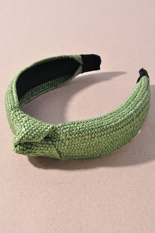 Mint Woven Headband