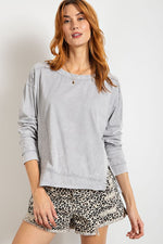 Irene Ice Grey Top