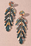 Leaf Drop Earrings