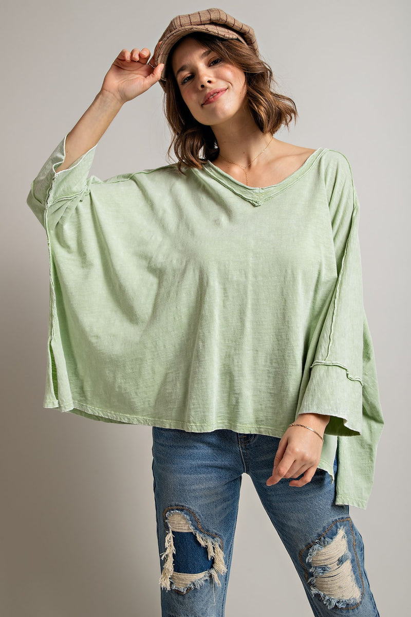 Honeydew Long Sleeve Top