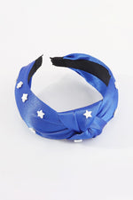 Satin Headband w/Stars