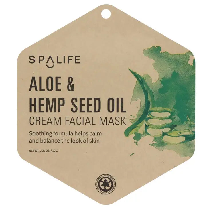 Aloe & Hemp Seed Oil Cream Mask