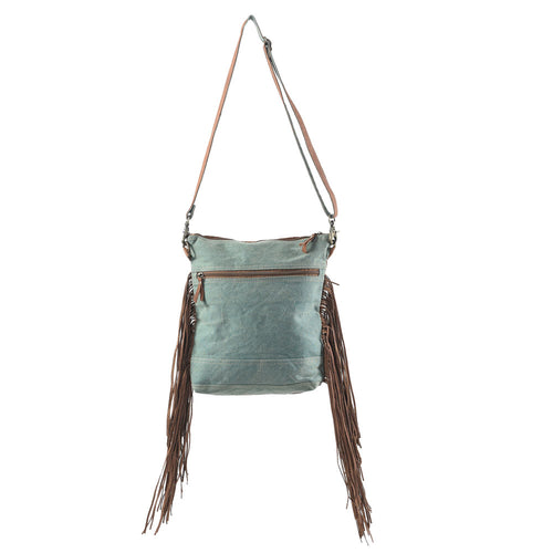 Leather Fringe Crossbody