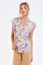 Dear John Yanis Lavender Medley Top