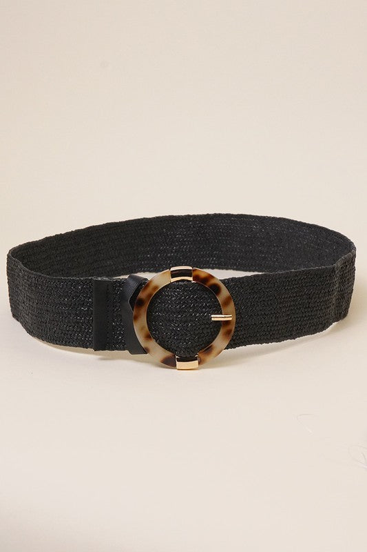 Wide Woven Belt