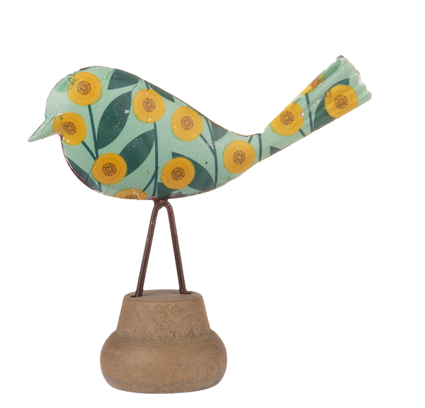 Mod Floral Bird