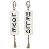 Love & Hello Beaded Ornament