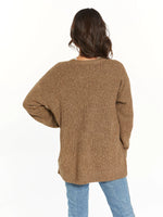 Frances Brown Melange Cardigan