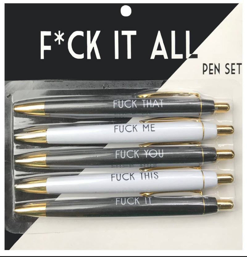 F*CK It All Pen Set