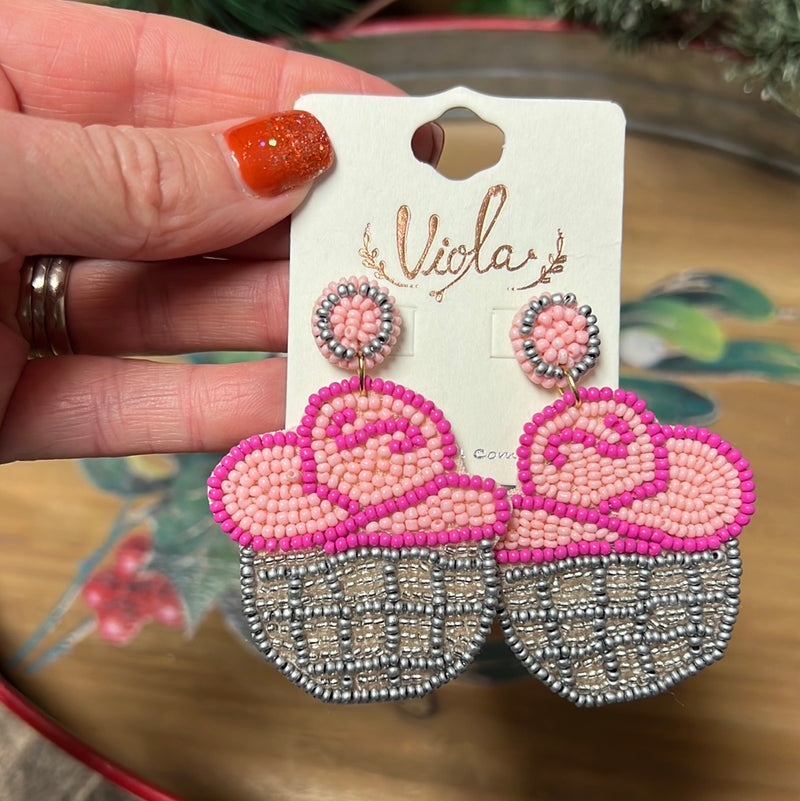 Cowgirl Disco Ball Earrings