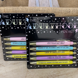 Adulthood Pen Set