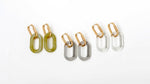 Acrylic Chain Drop Earrings