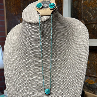 Bead & Turquoise Necklace Set