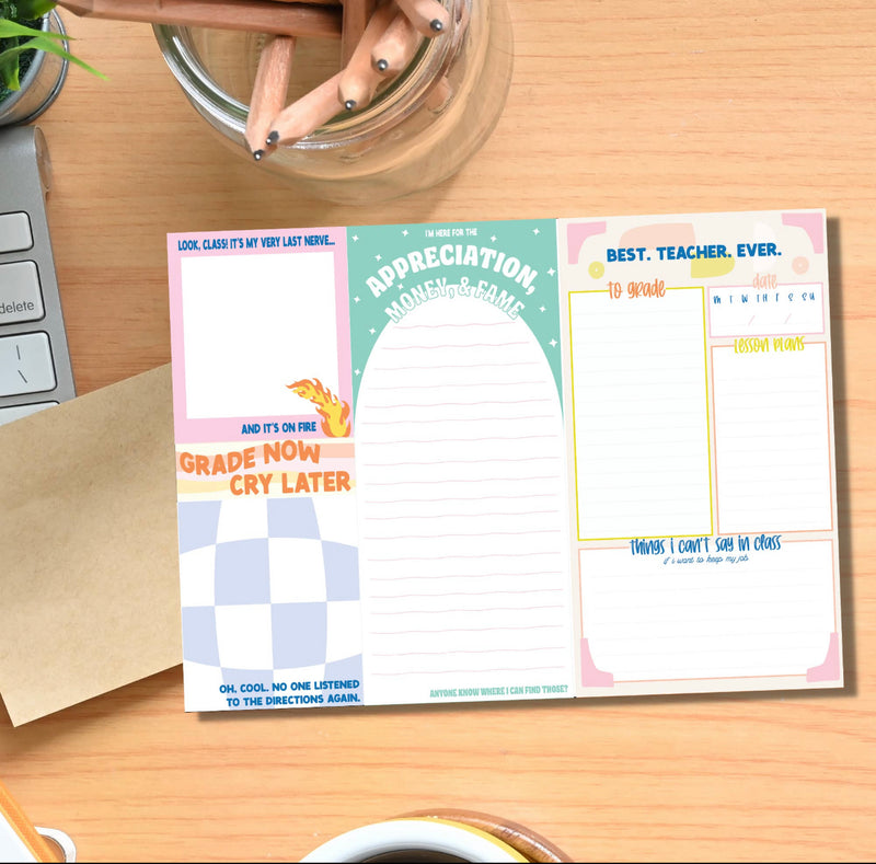 Teachers Notepad Set