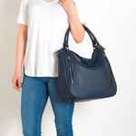 Simply Noelle Woven Hobo Purse